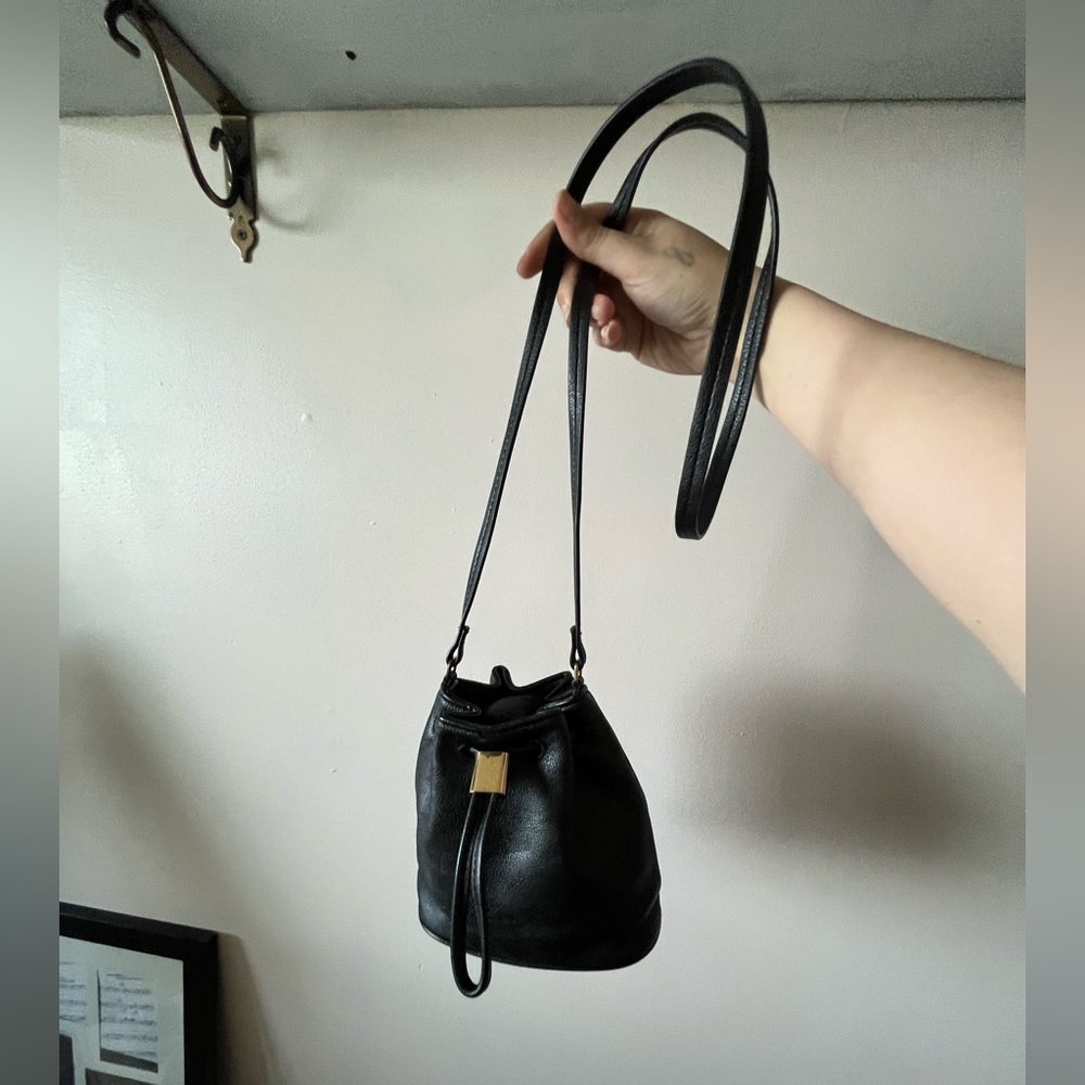 H&M Black Mini Bag with Sleek Design